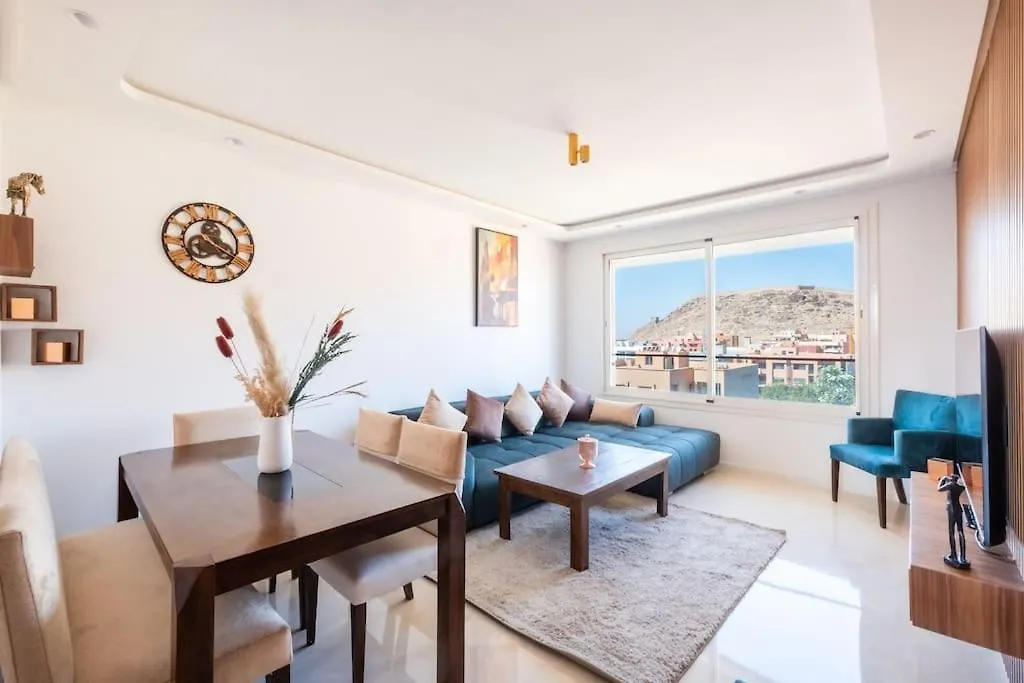 Chic 2 Bedroom With Mountain Views Gueliz Marrakesh